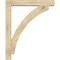Ekena Millwork Thorton Block Rough Sawn Bracket w/ Offset Brace, Douglas Fir, 6"W x 36"D x 44"H BKT0604X36X44THR05RDF - alternate 4